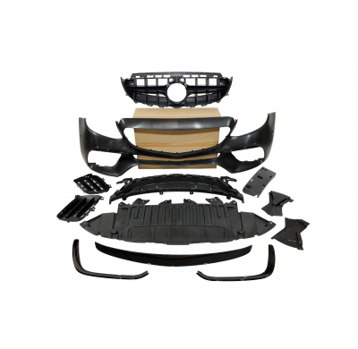 Paragolpes Delantero Mercedes W213 4p 2016-2019 / C238 look AMG E63 Plástico ABS