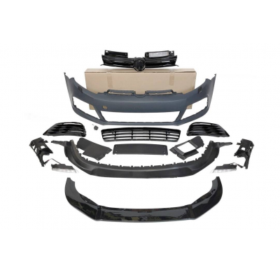 Paragolpes Delantero Volkswagen Golf 6 R20 Spoiler Plástico ABS