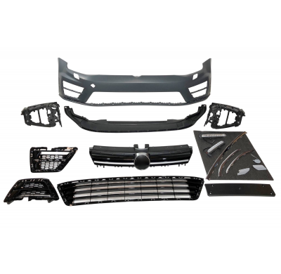 Paragolpes Delantero Volkswagen Golf 7 3/5P Look R20 Plástico ABS