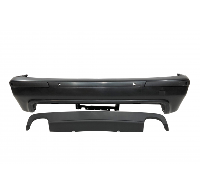 Paragolpes Trasero BMW E39 95-03 Look M5 Doble Salida ABS Plástico ABS