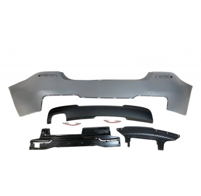 Paragolpes Trasero BMW F10 10-16 Look M-Tech Sin Sensor Plástico ABS