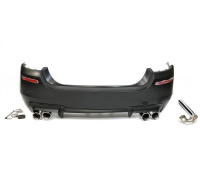 Paragolpes Trasero BMW F10 10-16 Look M5 Escape Plástico ABS