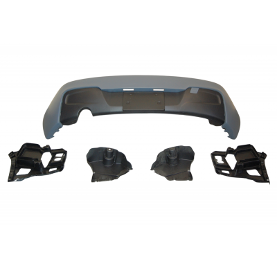 Paragolpes Trasero BMW F20 / F21 12-14 3-5P Look M-Tech Plástico ABS