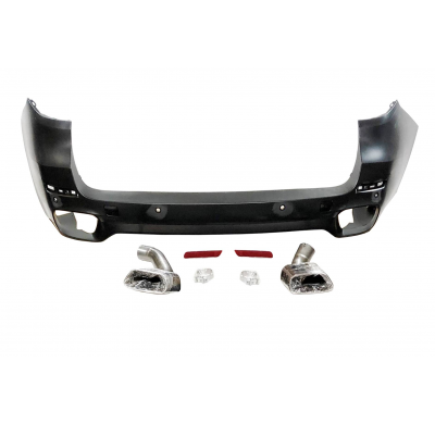 Paragolpes Trasero BMW X5 F15 Look M-tech Plástico ABS