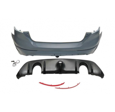 Paragolpes Trasero Ford Focus 2015-2018 Look RS Plástico ABS