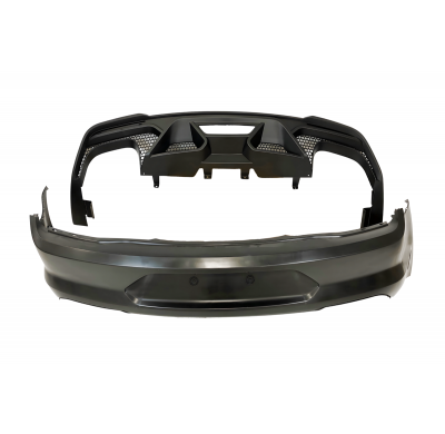Paragolpes Trasero Ford Mustang 2015-2020 Look GT500 Plástico ABS