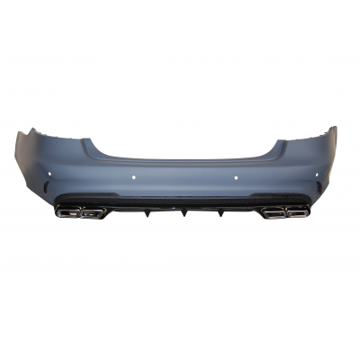 Paragolpes Trasero Mercedes W212 2014-2015 Look E63 Plástico ABS
