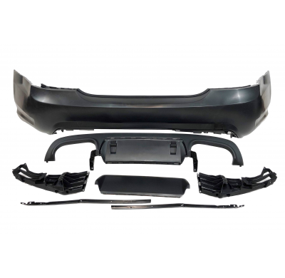 Paragolpes Trasero Mercedes W221 2006-2012 Look S65 Plástico ABS
