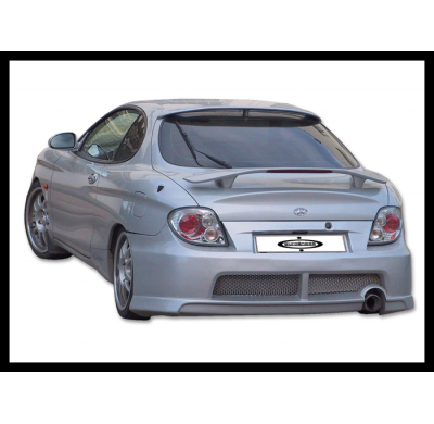 Paragolpes Trasero Hyundai  Coupe 00-01 Combat Fibra de vidrio