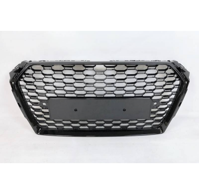 Parrilla Audi A4 Look RS4 B9 2016 Black Plástico ABS