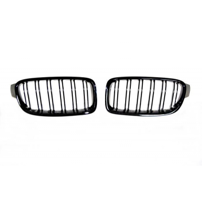 Parrilla BMW F30 Look M4 Mate Plástico ABS