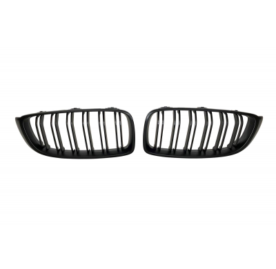 Parrilla BMW F32 / F33 / F36 Look M4 Negro Mate Plástico ABS