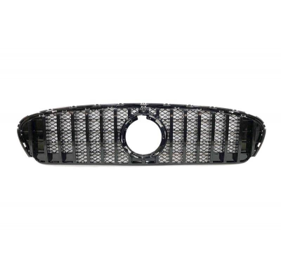 Parrilla Mercedes GLC X253 2020 Look GT Black Cámara Plástico ABS