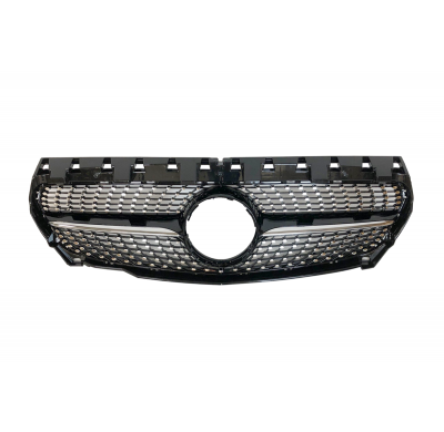 Parrilla Mercedes W117 CLA 13-16 Look DIAMOND II Plástico ABS
