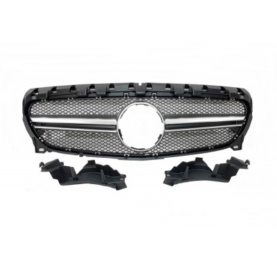 Parrilla Mercedes W117 CLA Look AMG Para TCM0197 / TCM0131 Plástico ABS