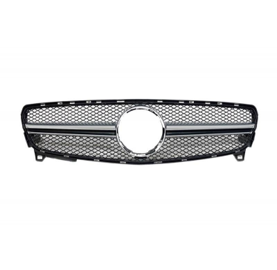 Parrilla Mercedes W176 2016-2018 Plástico ABS