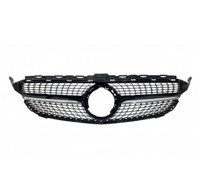 Parrilla Mercedes W205 2019+ Look Diamond Plástico ABS