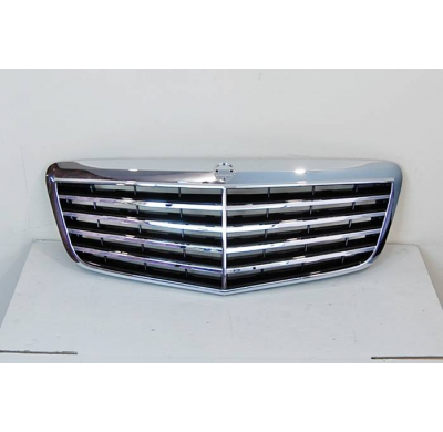 Parrilla Mercedes W211 07-09 Look AMG Plástico ABS