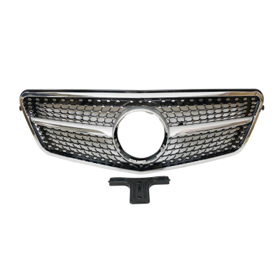 Parrilla Mercedes W212 2010-2013 Look Diamond Plástico ABS