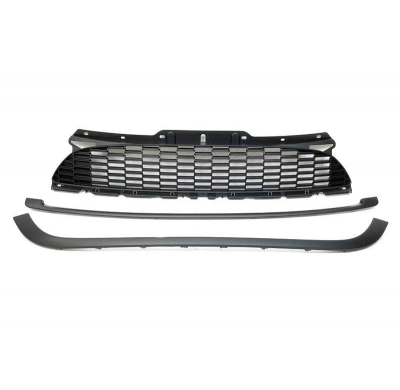 Parrilla Mini Cooper S56S 07-13 Black Look JCW Plástico ABS