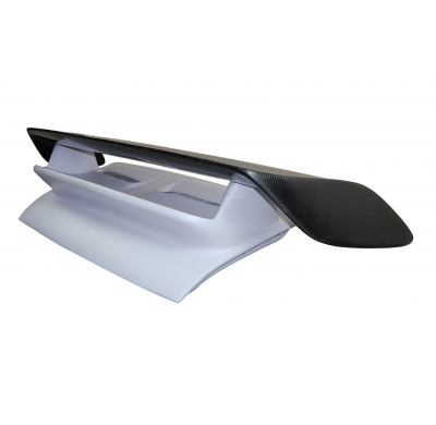 Portón Fibra Porsche 911(997 2005/2011) Con Alerón Carbono Fibra de vidrio