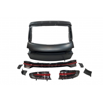 Portón Porsche Macan 2014-2019 Look 2020 Aluminio Metal