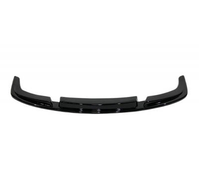 Spoiler Delantero BMW F06 / F12 / F13 Look M-Tech Negro Brillo Plástico ABS