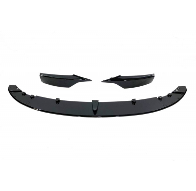 Spoiler Delantero BMW F34 GT Negro Brillo Plástico ABS