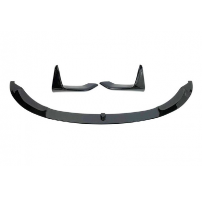 Spoiler Delantero BMW F80 M3/ F82 M4/ F83 M4 Look PERFORMANCE Negro brillo Plástico ABS