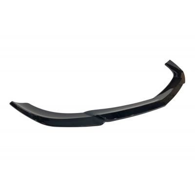 Spoiler Delantero Mercedes W204 2011-2013 Look C63 Negro Brillante Plástico ABS