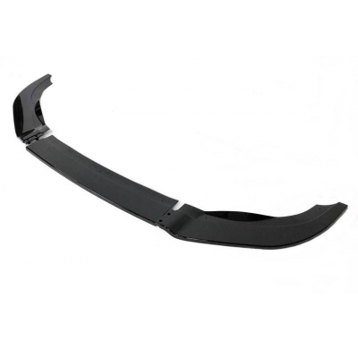 Spoiler Delantero Volkswagen Golf 6 R20 Negro Brillante Plástico ABS