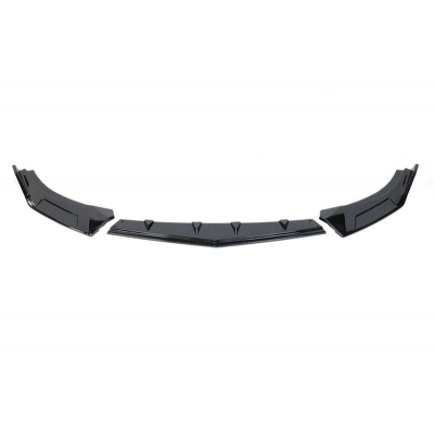 Spoiler Delantero Volkswagen Golf 8 Negro Brillante Plástico ABS