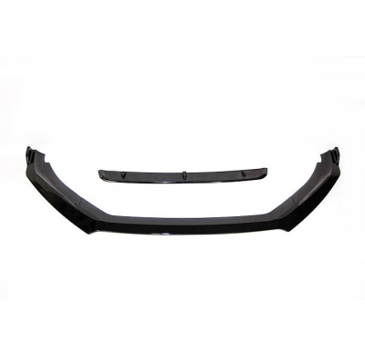 Spoiler Delantero Volkswagen Scirocco R20 2015+ Negro Brillante Plástico ABS