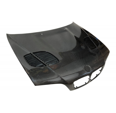 Capó Carbono BMW E46 Look M3 GTR Fibra de Carbono