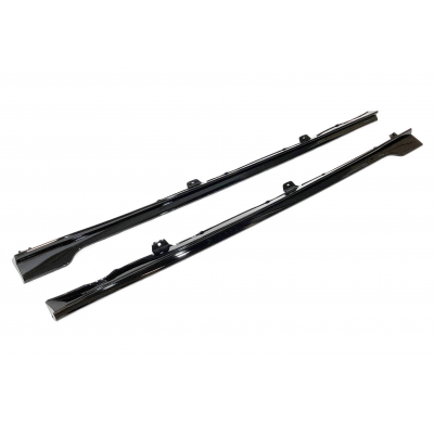 Difusor Taloneras Volkswagen Golf 7 / 7.5 GTI Look TCR Negro Brillante Plástico ABS