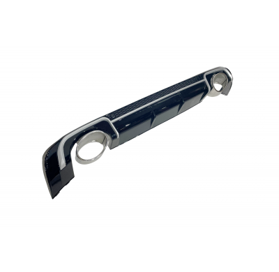Difusor Trasero Audi A3 V8 13-15 Sportback Look RS3 ABS Plástico ABS