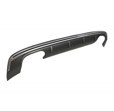 Difusor Trasero Audi A3 Sportback 2013-2015 Look Sport line Plástico ABS
