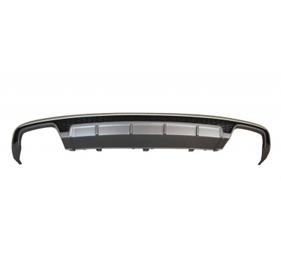 Difusor Trasero Audi A6 2016+ C7 Look S6 ABS Plástico ABS