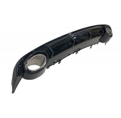 Difusor Trasero Audi A6 / A6 Avant Look RS6 2015- 2018 C7 ABS Plástico ABS