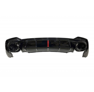 Difusor Trasero Audi Q3 2018-2022 Look RSQ3 Plástico ABS