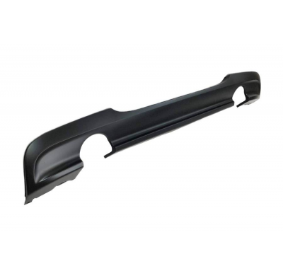 Difusor Trasero BMW E90 / E91 Look M-Tech 2 Salidas Plástico ABS