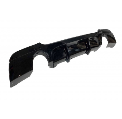 Difusor Trasero BMW E92 / E93 look M Performance Brillante Negro Plástico ABS