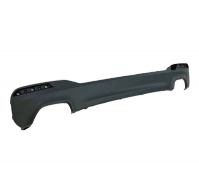 Difusor Trasero BMW G30 / G31 Look M-tech Doble Salida Plástico ABS