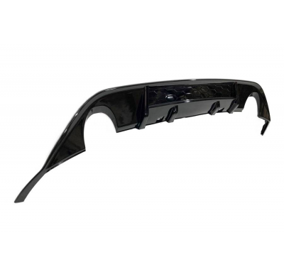 Difusor Trasero Volkswagen Golf 7.5 GTI Negro Brillante Plástico ABS