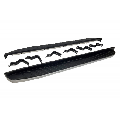 Estribos Ford Ranger T6 / T7 / T8 / T9 2012-2023 Plástico ABS