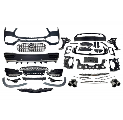 Kit Carrocería Mercedes C167 GLE Coupe Look AMG E53 Plástico ABS