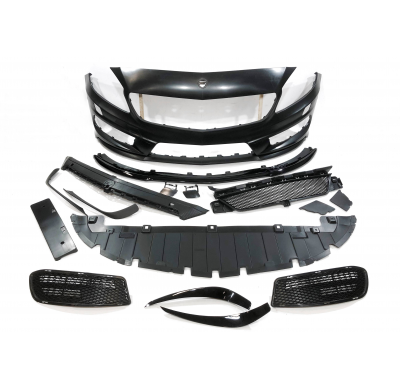 Kit Carrocería Mercedes W176 A45 2012-2015 Look AMG Sin Sensores Plástico ABS