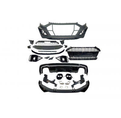 Kit De Carrocería Audi A4 2020+ Look RS4 Plástico ABS
