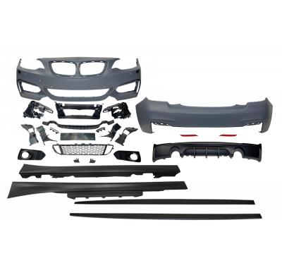 Kit De Carrocería BMW F22 / F23 2013-2019 Look M Performance Plástico ABS