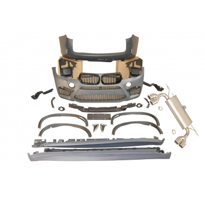 Kit De Carrocería BMW X5 F15 Look X5M ABS Plástico ABS